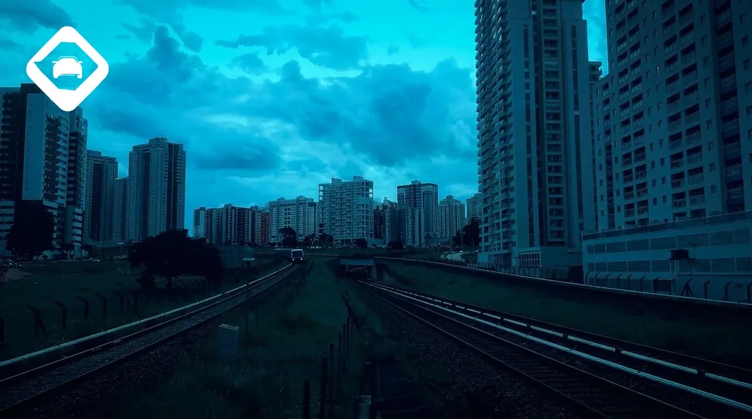 Rastreamento veicular em Águas Claras, Estação Águas Claras do Metrô-DF. Link Rastreio.
