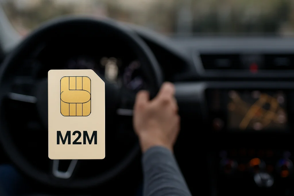 chip m2m para rastreamento veicular em ambiente automotivo com cobertura nacional